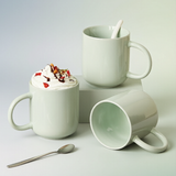 Light Celadon Large Capacity Ceramic Mug